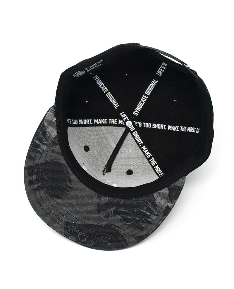 Stealth Monogram Snapback Hat