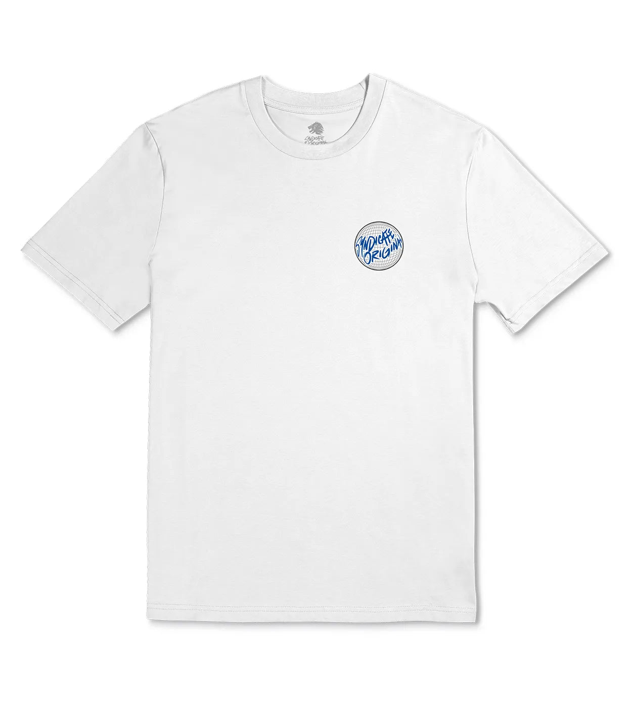 Global T-shirt White / Blue (Pre-order)
