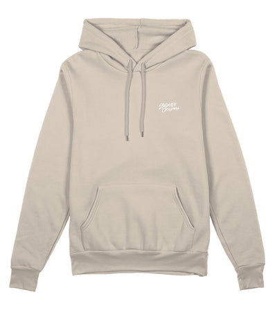 Signature Hoodie Sand / White