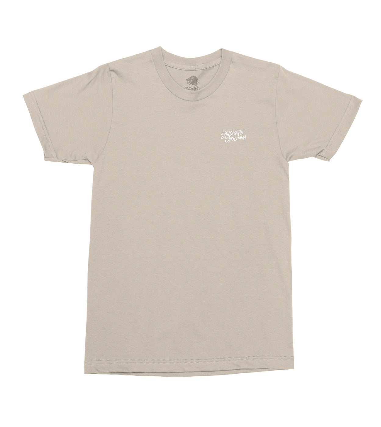 Signature T-Shirt Sand / White