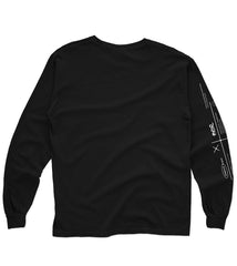 "Limitless" Long Sleeved Top Black